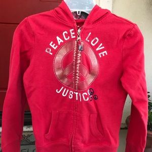Girls Justice sweatshirt